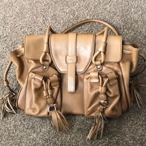 Salvatore Ferragamo fringe satchel
